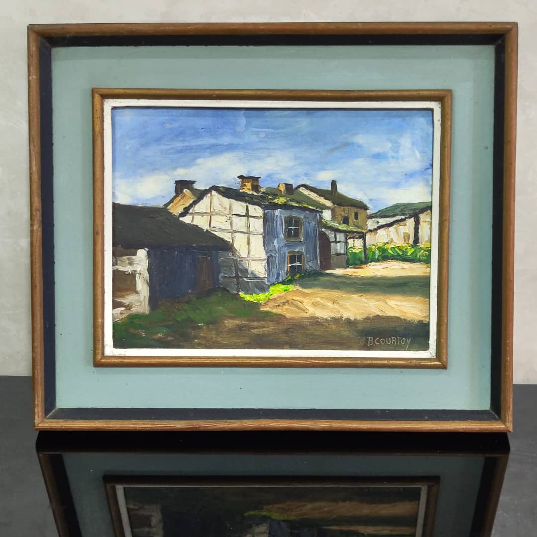 Tableau original signé sur tiol 
50/40cm
Prix 50000