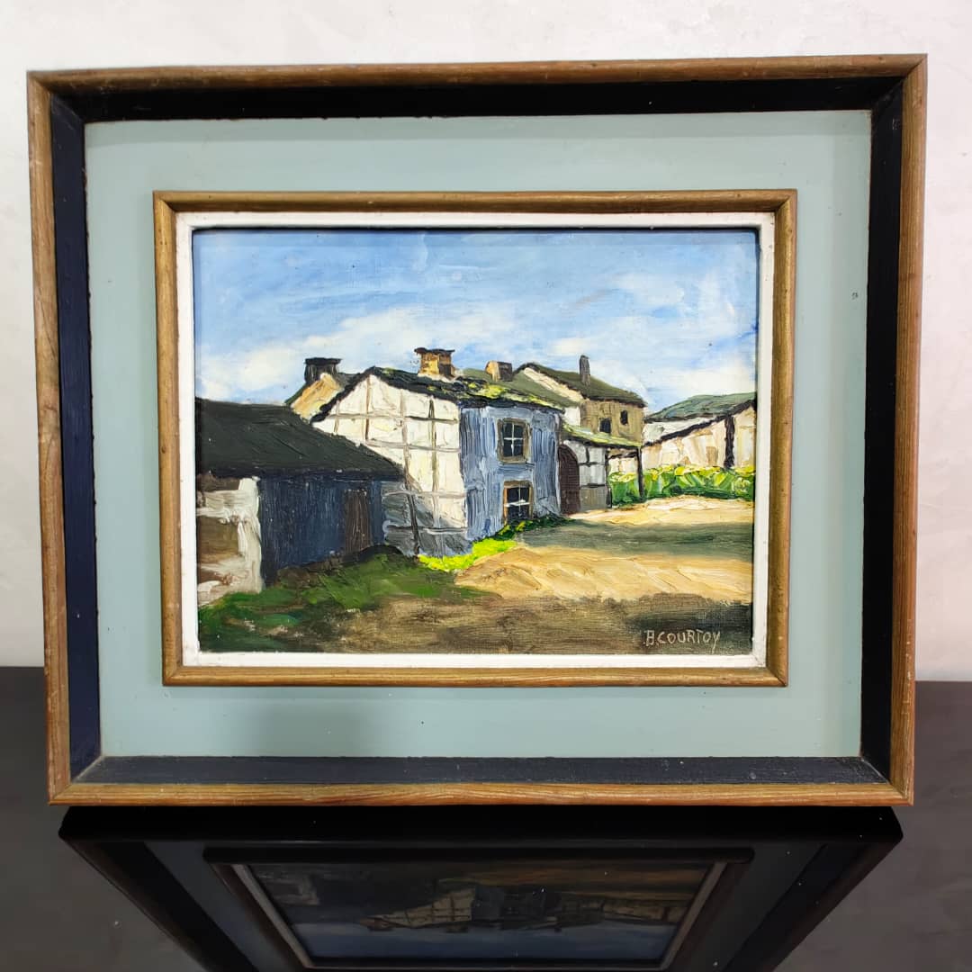 Tableau original signé sur tiol 
50/40cm
Prix 50000