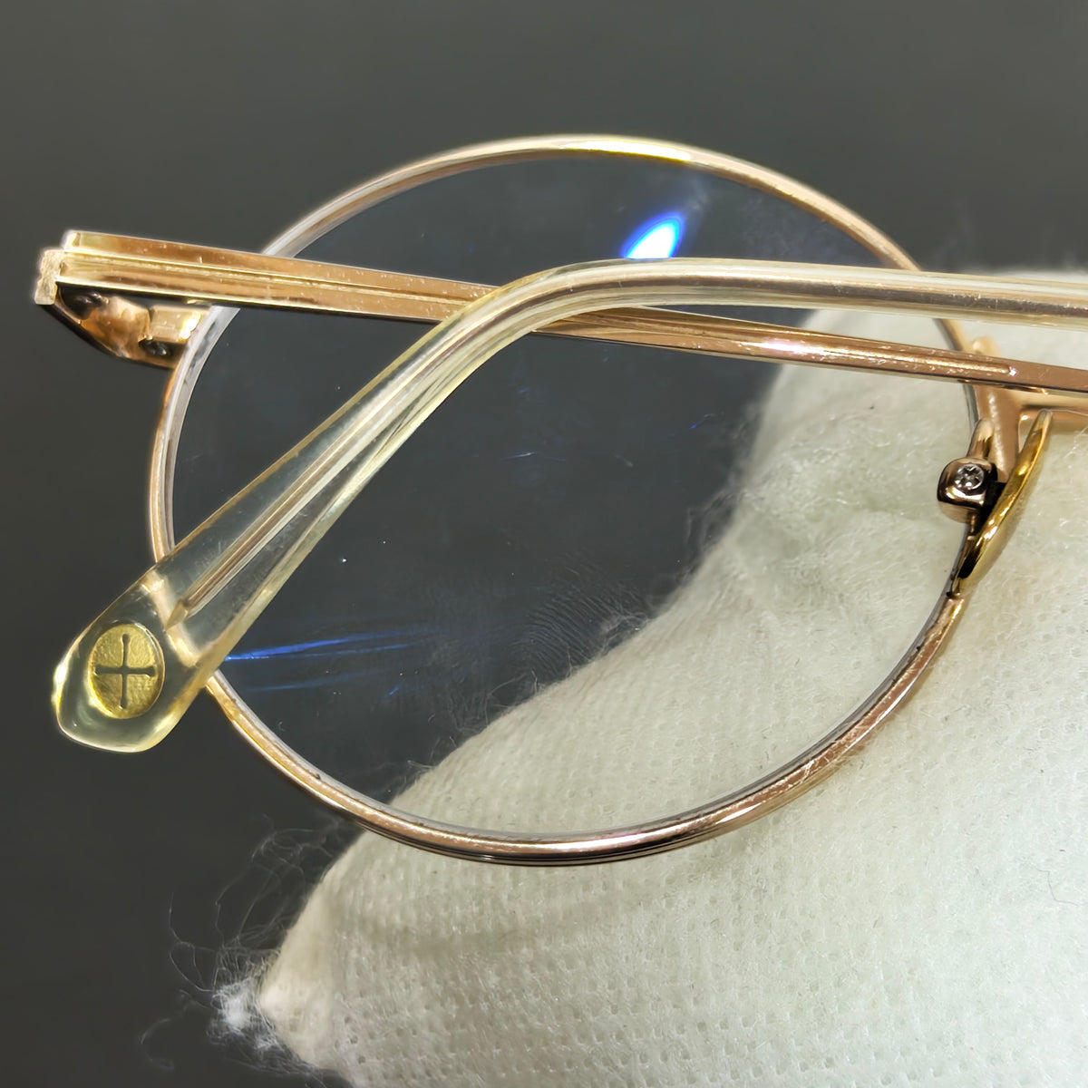 Cadre du lunette Peter and. May titanium original 
50/21
Prix 6000