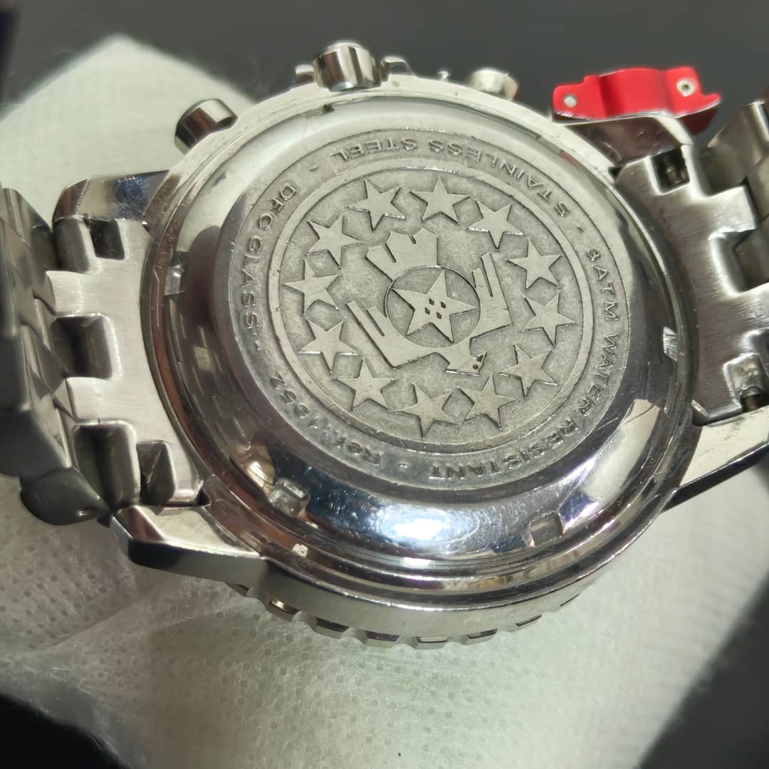 Montre Thunderbirds air craft watch chronograph quartz original/ثلاثة ملايين 
40mm
Prix 30000