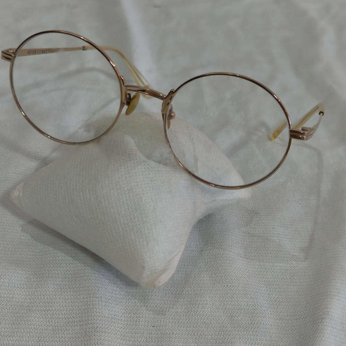 Cadre du lunette Peter and. May titanium original 
50/21
Prix 6000