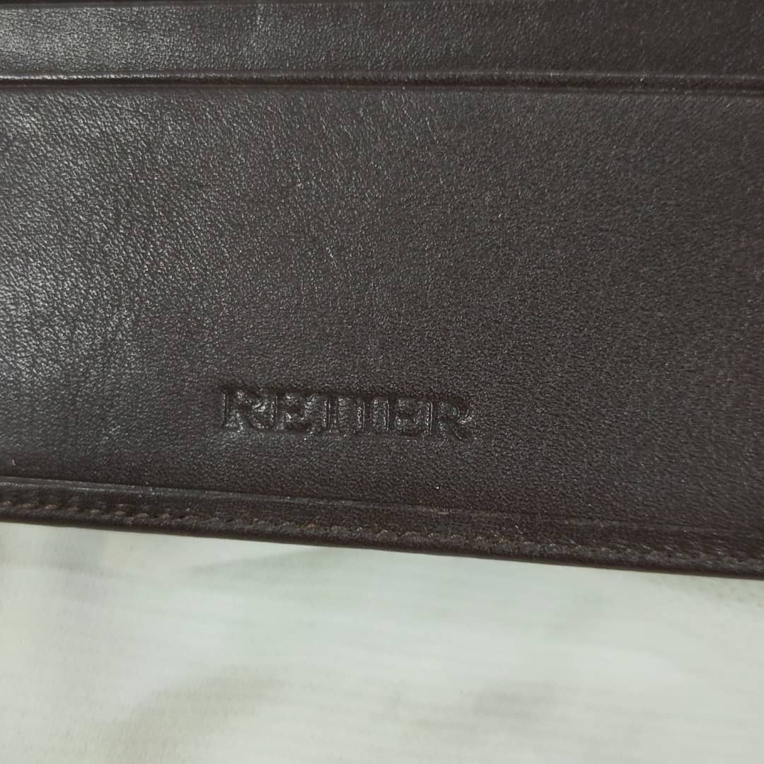 Portefeuille retier en cuir original 
23/10cm